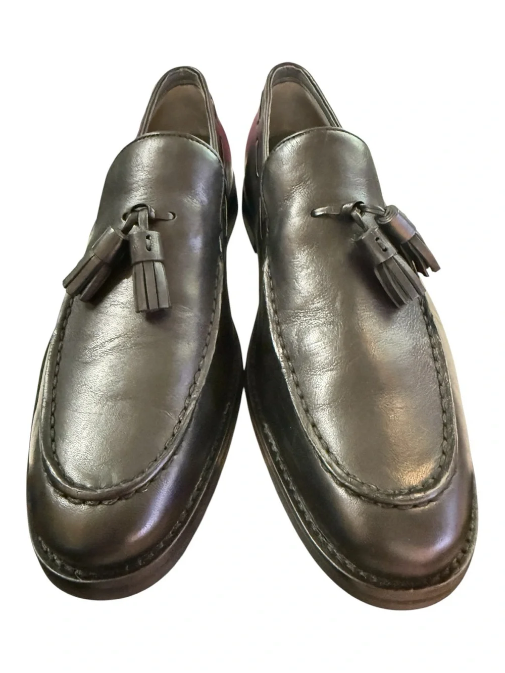 Sperry Gold Cup Men’s Size 11 Black Leather Tassel Loafers Dress Shoes NWOB